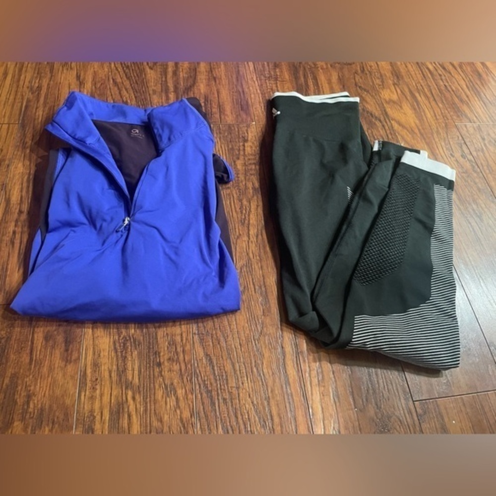 Workout set -adidas small pants- Gap Fit S shirt